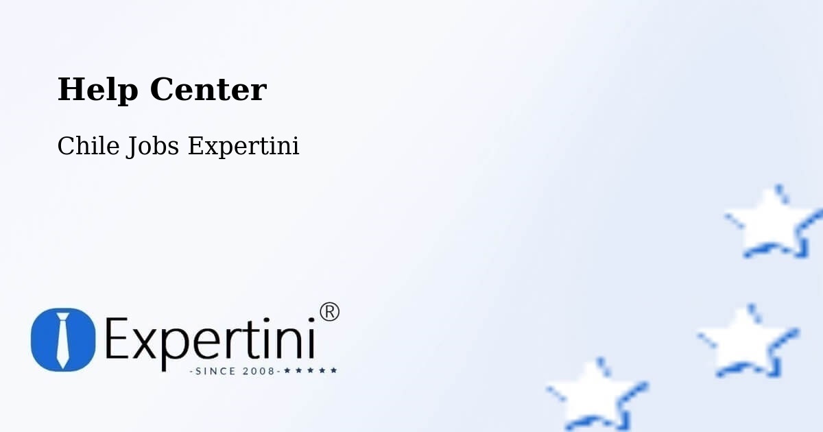Help Center – Quilaco - Chile Jobs Expertini